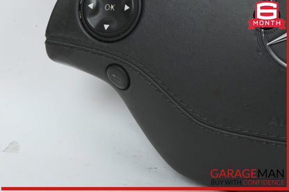 07-10 Mercedes W221 S550 S450 Steering Wheel Airbag Air Bag Assembly Black OEM