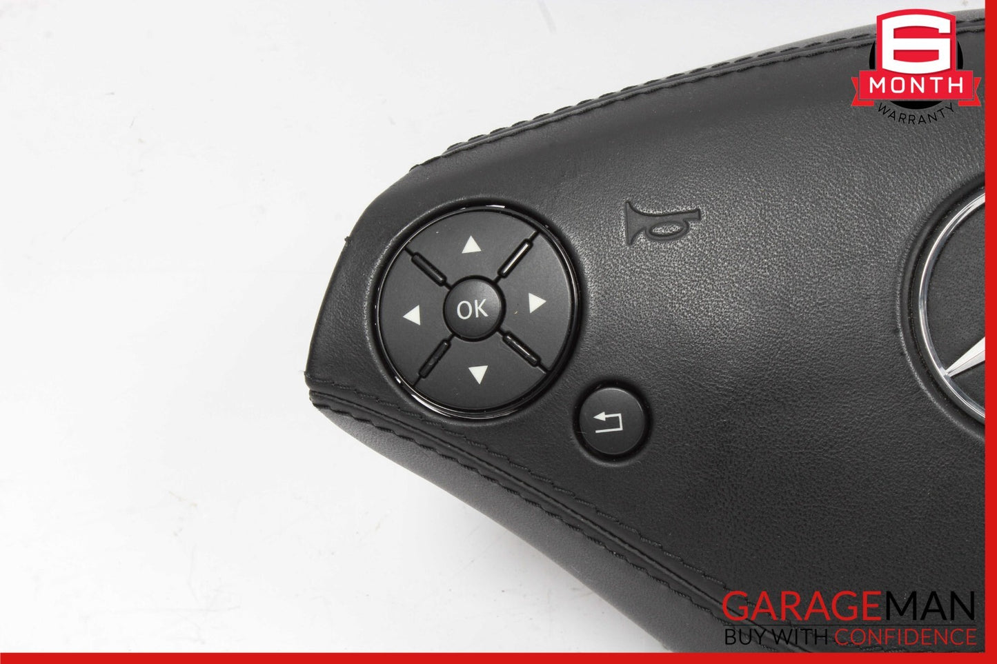 10-14 Mercedes W221 S550 CL550 Steering Wheel Airbag Air Bag Black OEM