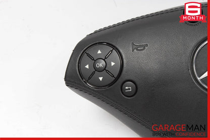 10-14 Mercedes W221 S550 CL550 Steering Wheel Airbag Air Bag Black OEM