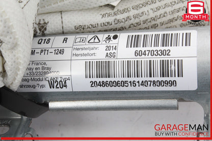 08-14 Mercedes W204 C250 CGI Right Side Roof Curtain Airbag Air Bag OEM