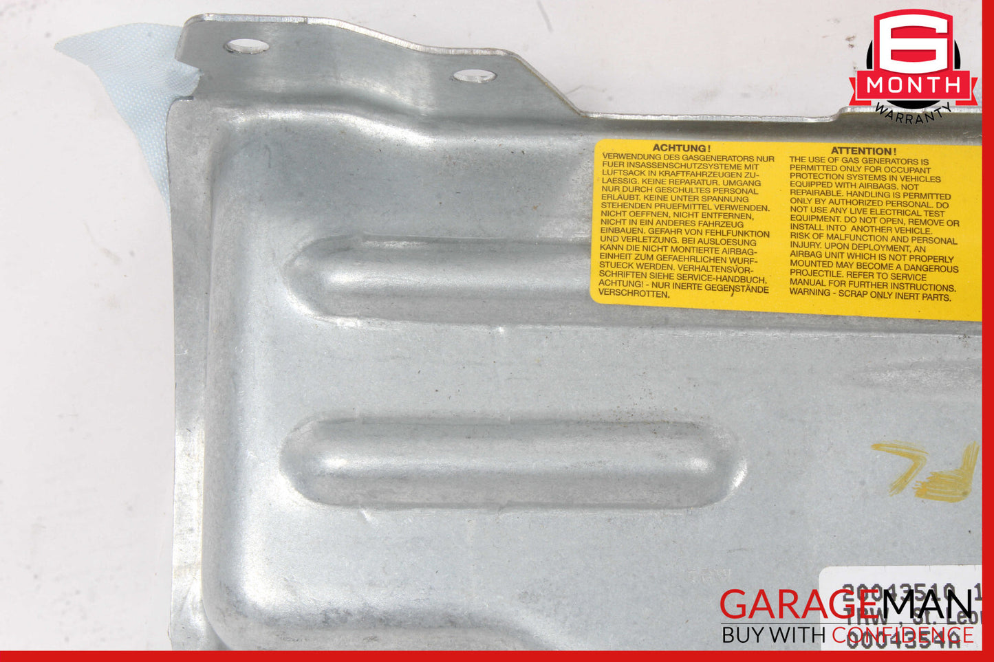 03-12 Mercedes R230 SL500 SL600 Knee Airbag Air Bag Left Driver Side OEM