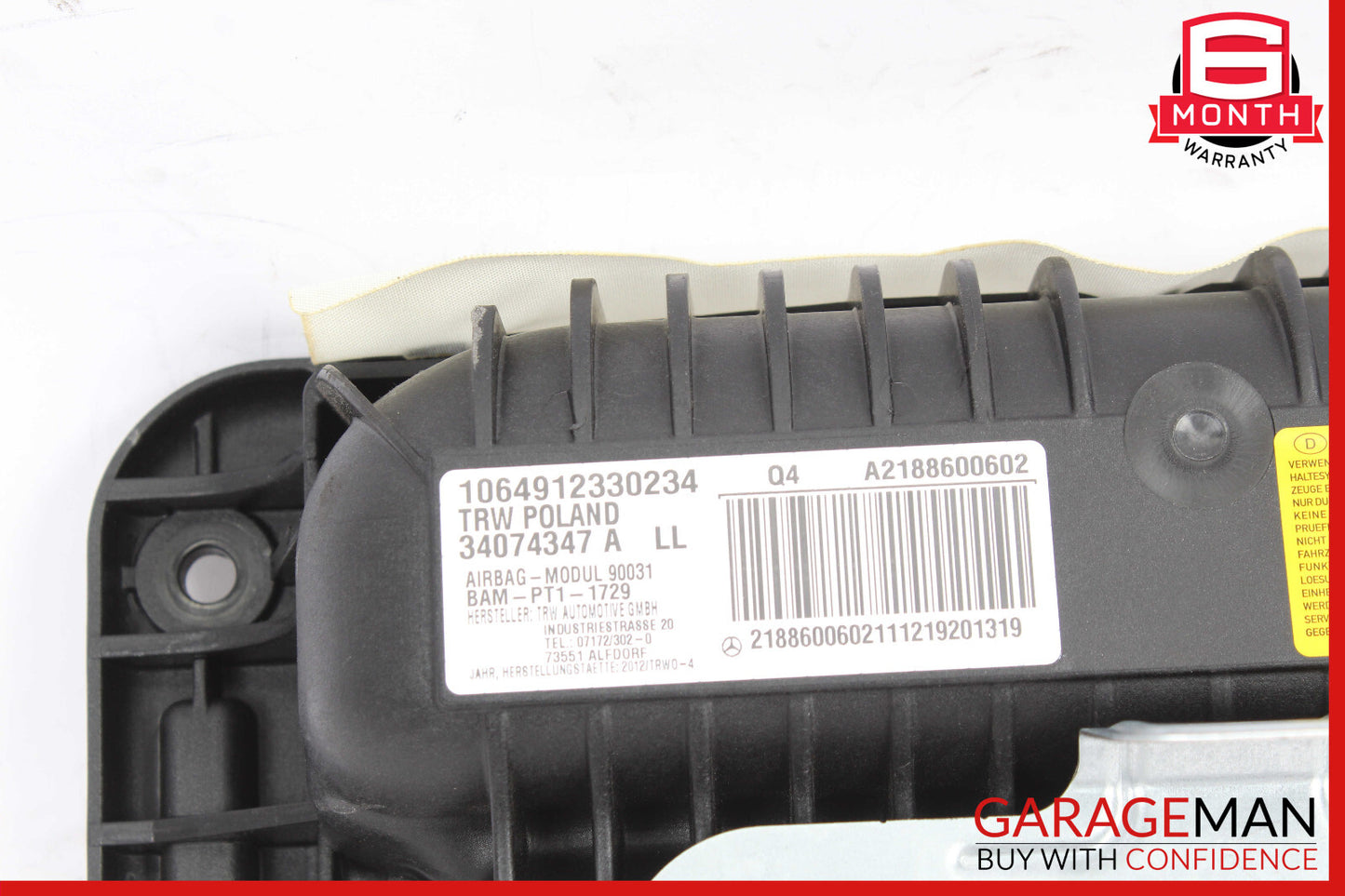 12-18 Mercedes W218 CLS500 CLS550 Front Right Dashboard Airbag Air Bag OEM