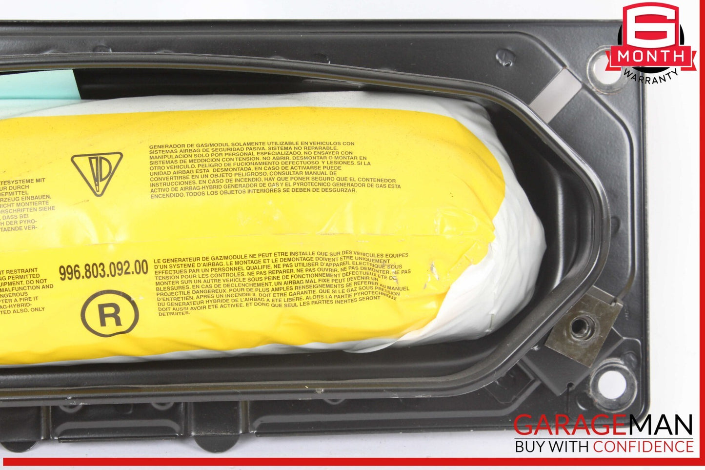 97-04 Porsche 911 996 Boxster 986 Front Right Passenger Side Door Airbag Air Bag