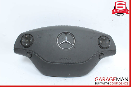 07-10 Mercedes W221 S550 S450 CL550 Steering Wheel Airbag Air Bag Black OEM