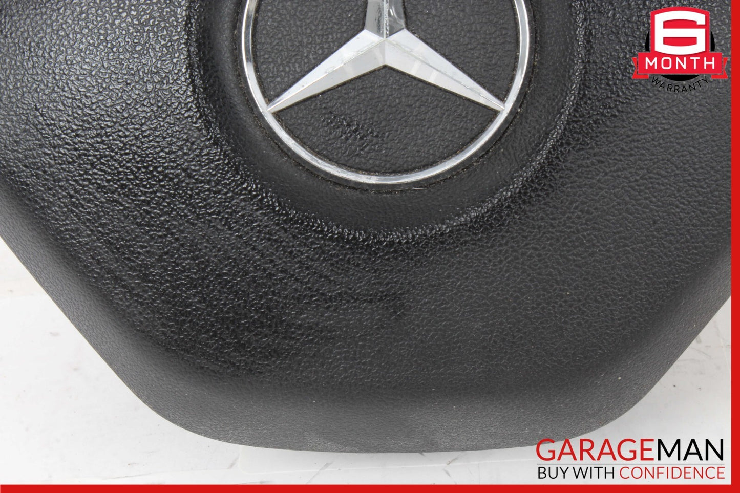 12-17 Mercedes W204 C250 E550 Driver Steering Wheel Airbag Air Bag Black OEM