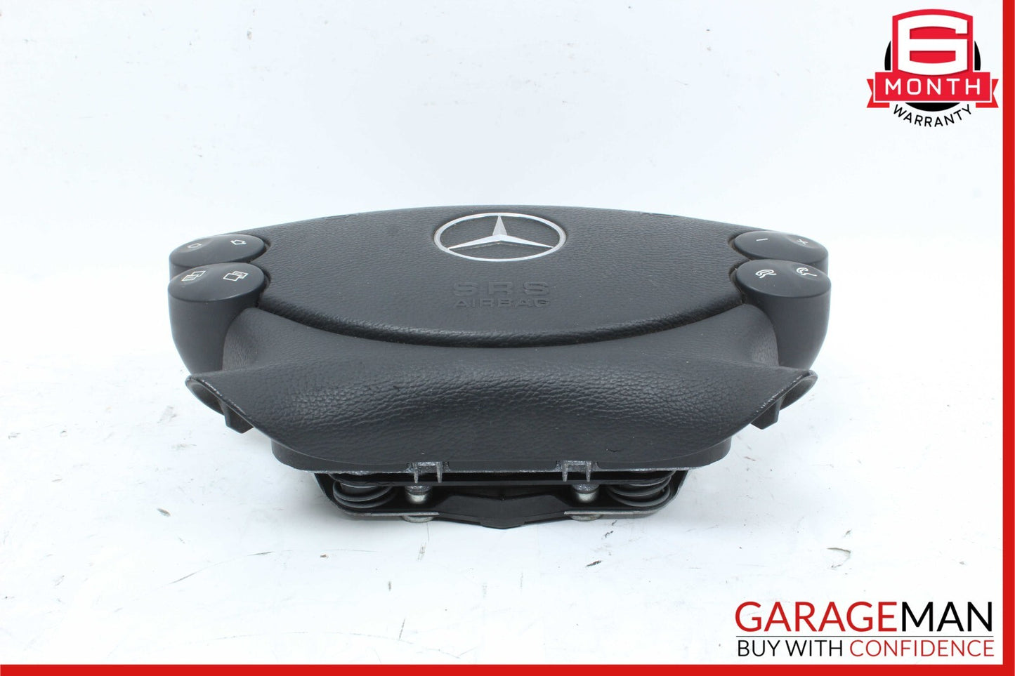 03-12 Mercedes W209 CLK55 AMG SL500 Steering Wheel Airbag Air Bag Black OEM