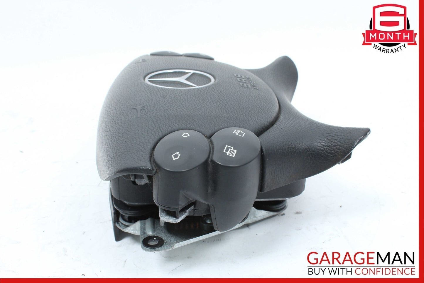 03-12 Mercedes W209 CLK55 AMG SL500 Steering Wheel Airbag Air Bag Black OEM