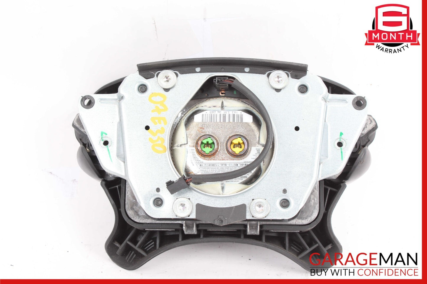 03-12 Mercedes W211 E350 G500 G55 AMG Steering Wheel Airbag Air Bag Black OEM