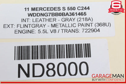 07-14 Mercedes W221 S550 CL500 Front Right Dash Dashboard Airbag Air Bag OEM