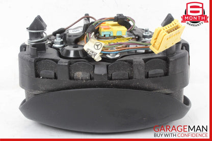 12-17 Mercedes W204 C250 E550 Driver Steering Wheel Airbag Air Bag Black OEM