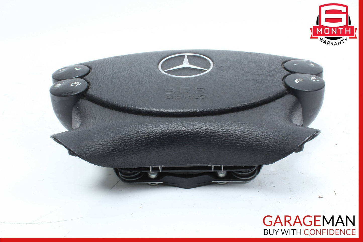 03-12 Mercedes R230 SL55 AMG CLS550 Steering Wheel Airbag Air Bag Black OEM