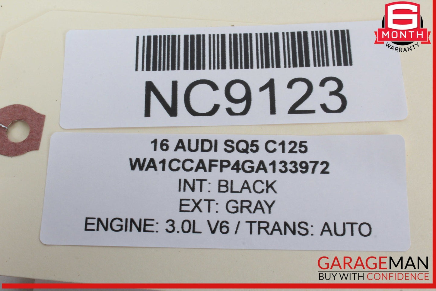 14-17 Audi SQ5 Front Right Passenger Side Dash Dashboard Airbag Air Bag OEM