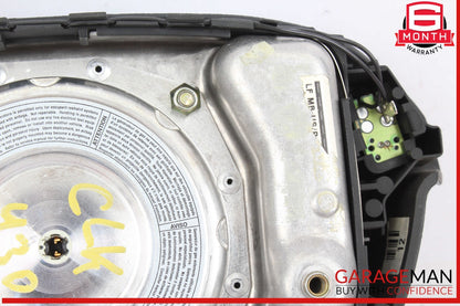 98-99 Mercedes W208 CLK430 CLK320 Driver Steering Wheel Airbag Black OEM