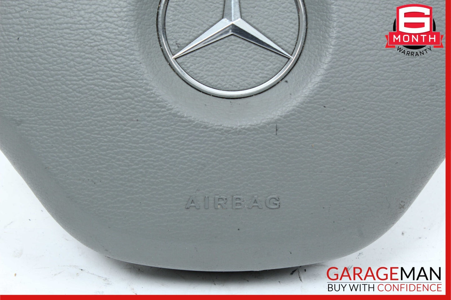 06-08 Mercedes X164 GL450 ML500 R350 Driver Steering Wheel Airbag Grey OEM