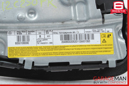 08-15 Mercedes W204 C300 GLK350 Front Right Passenger Seat Airbag Air Bag SRS