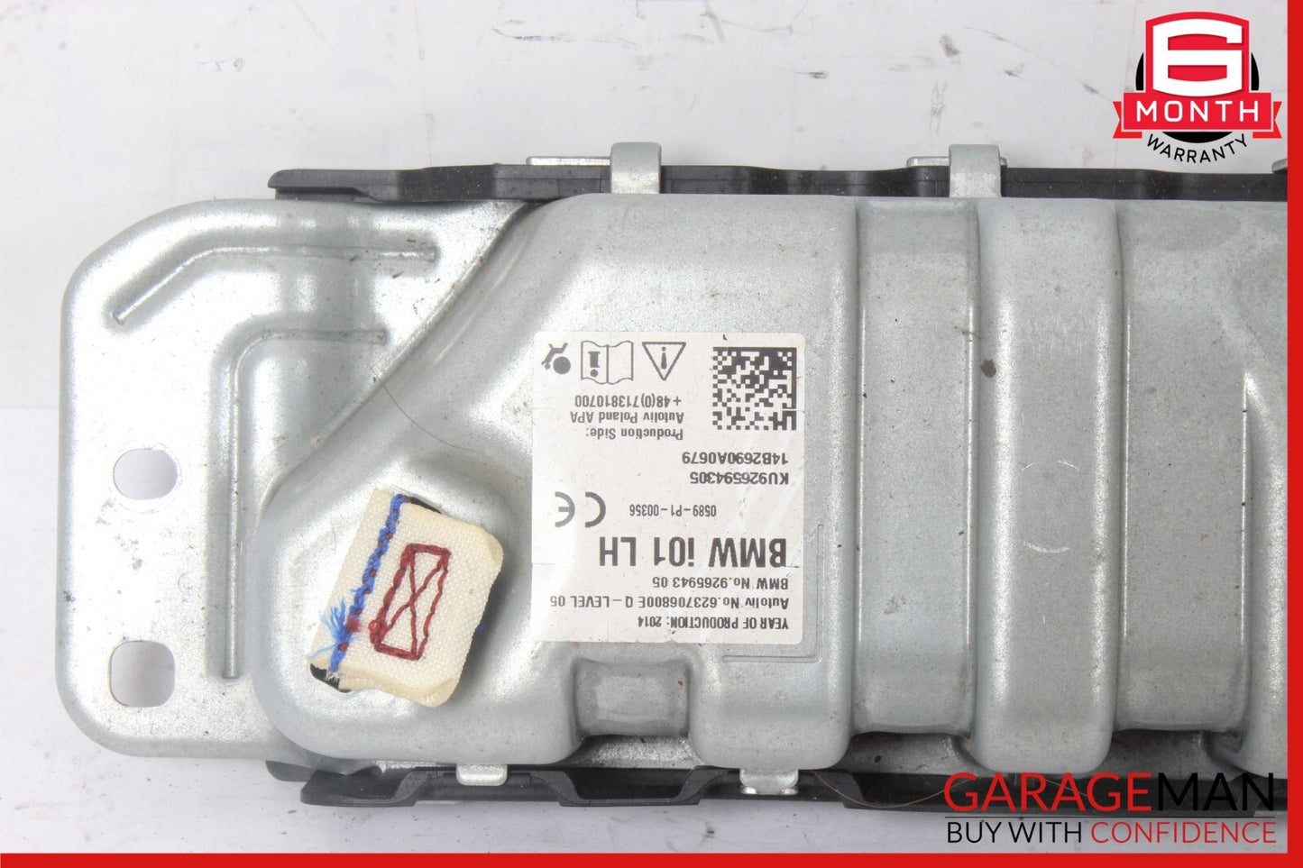 14-21 BMW i3 I01 Hybrid Knee Airbag Air Bag Left Driver Side Black OEM