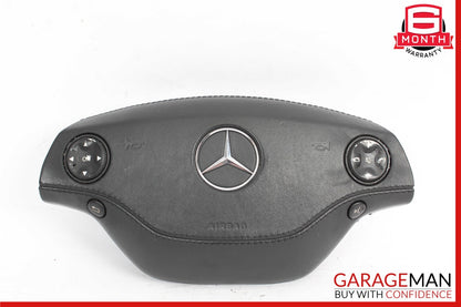 07-10 Mercedes W221 S550 CL500 CL550 Steering Wheel Airbag Air Bag Black OEM