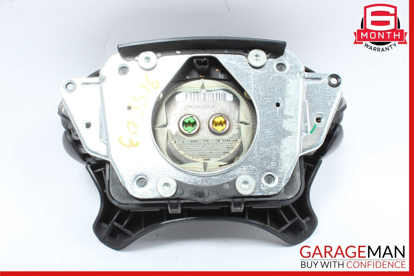 03-12 Mercedes R230 SL55 AMG CLS550 Steering Wheel Airbag Air Bag Assy Black