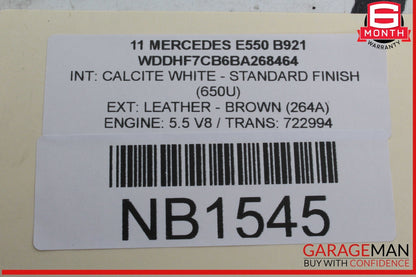10-13 Mercedes W212 550 E350 Front Right Dashboard Dash Airbag Air Bag OEM