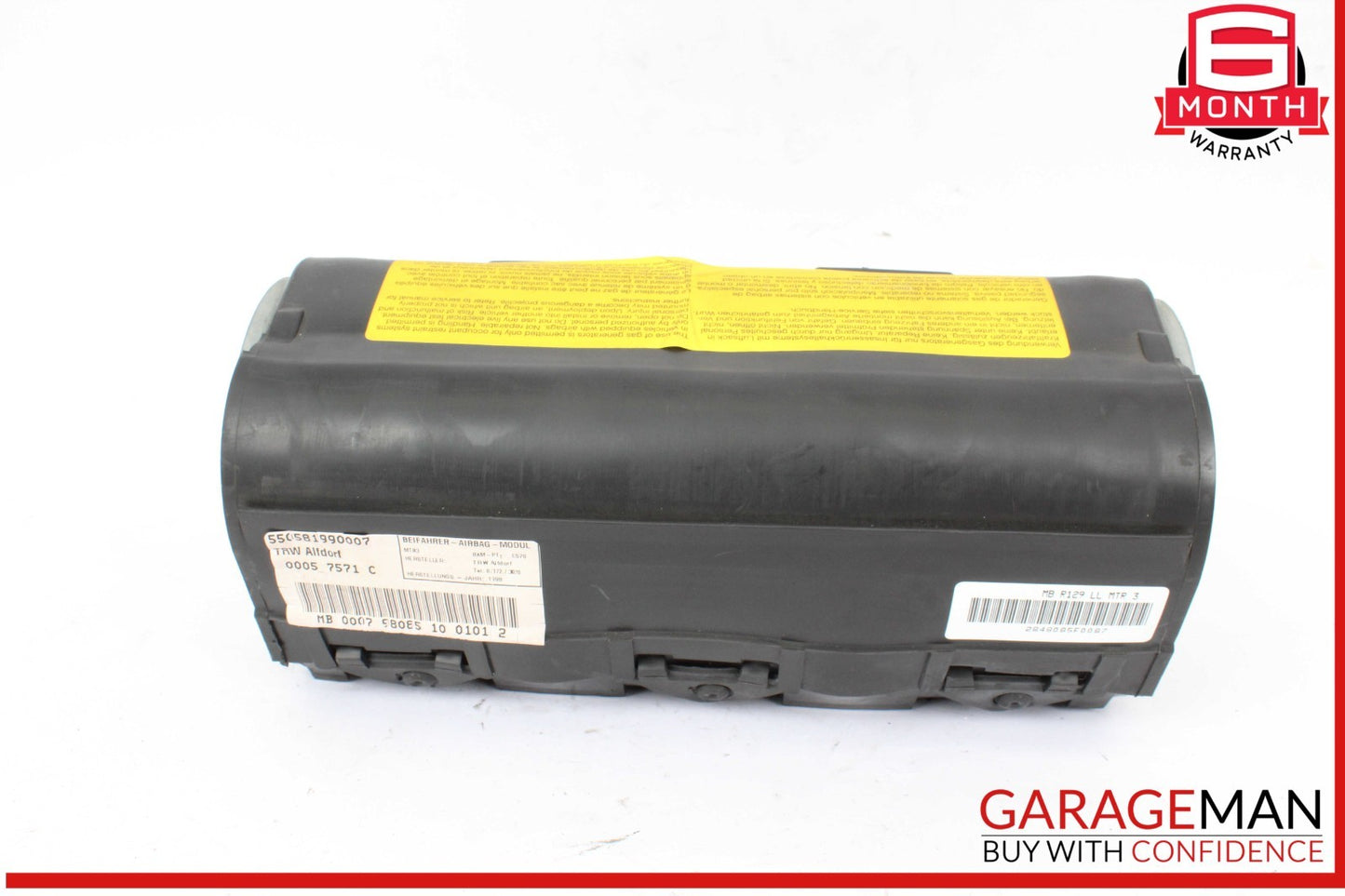 95-02 Mercedes R129 SL500 SL600 SL320 Front Right Dash Dashboard Airbag Air Bag