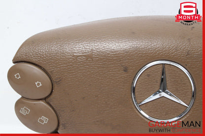 03-12 Mercedes E350 E550 SL500 Steering Wheel Airbag Air Bag Assembly Brown