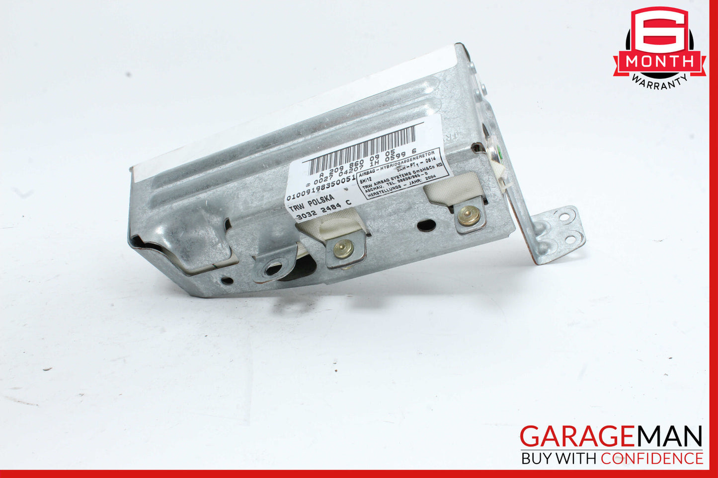 Mercedes W209 CLK320 CLK63 Convertible Quarter Airbag Air Bag Rear Left Side OEM