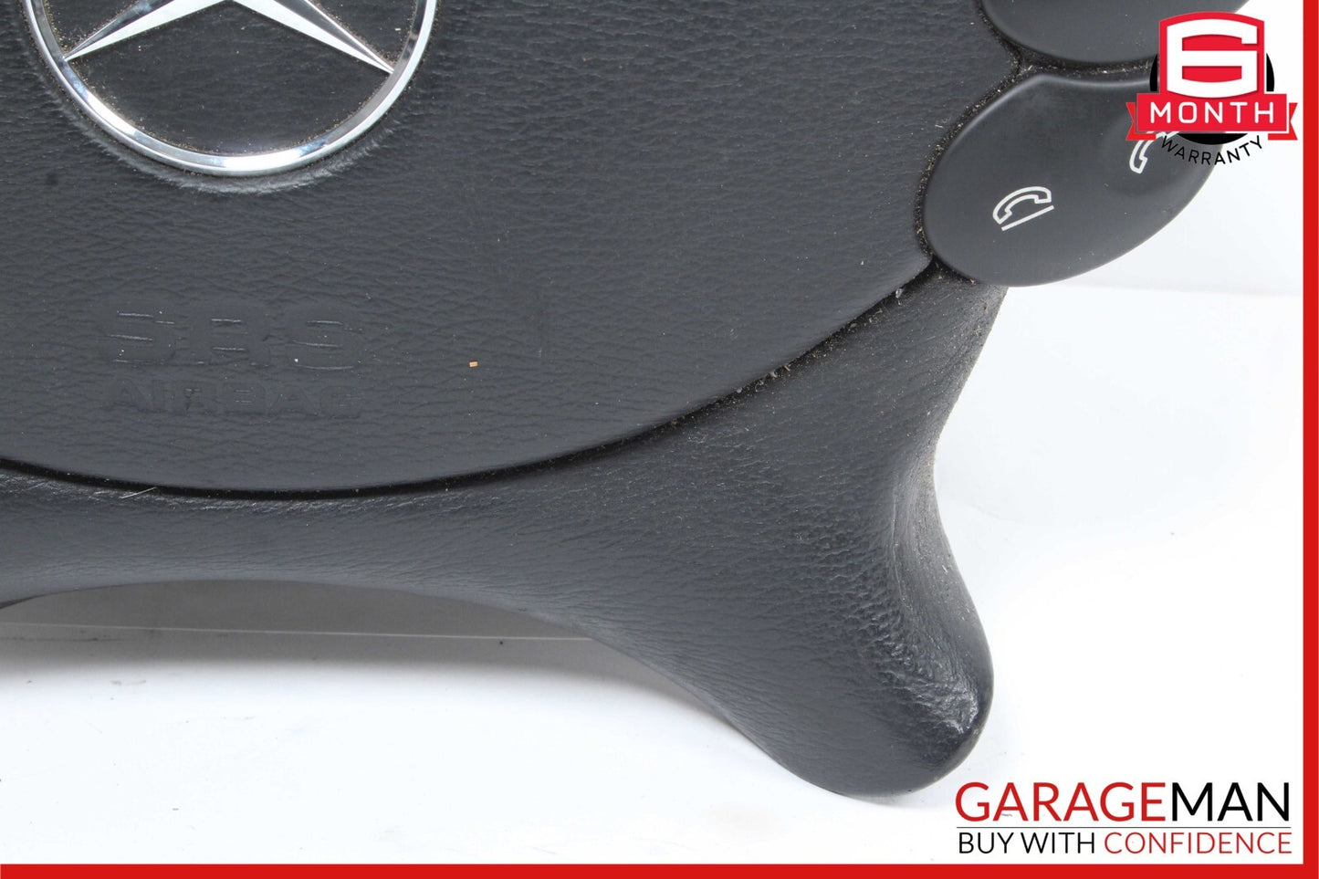 03-12 Mercedes SL500 CLS500 E350 G500 Steering Wheel Airbag Air Bag Black