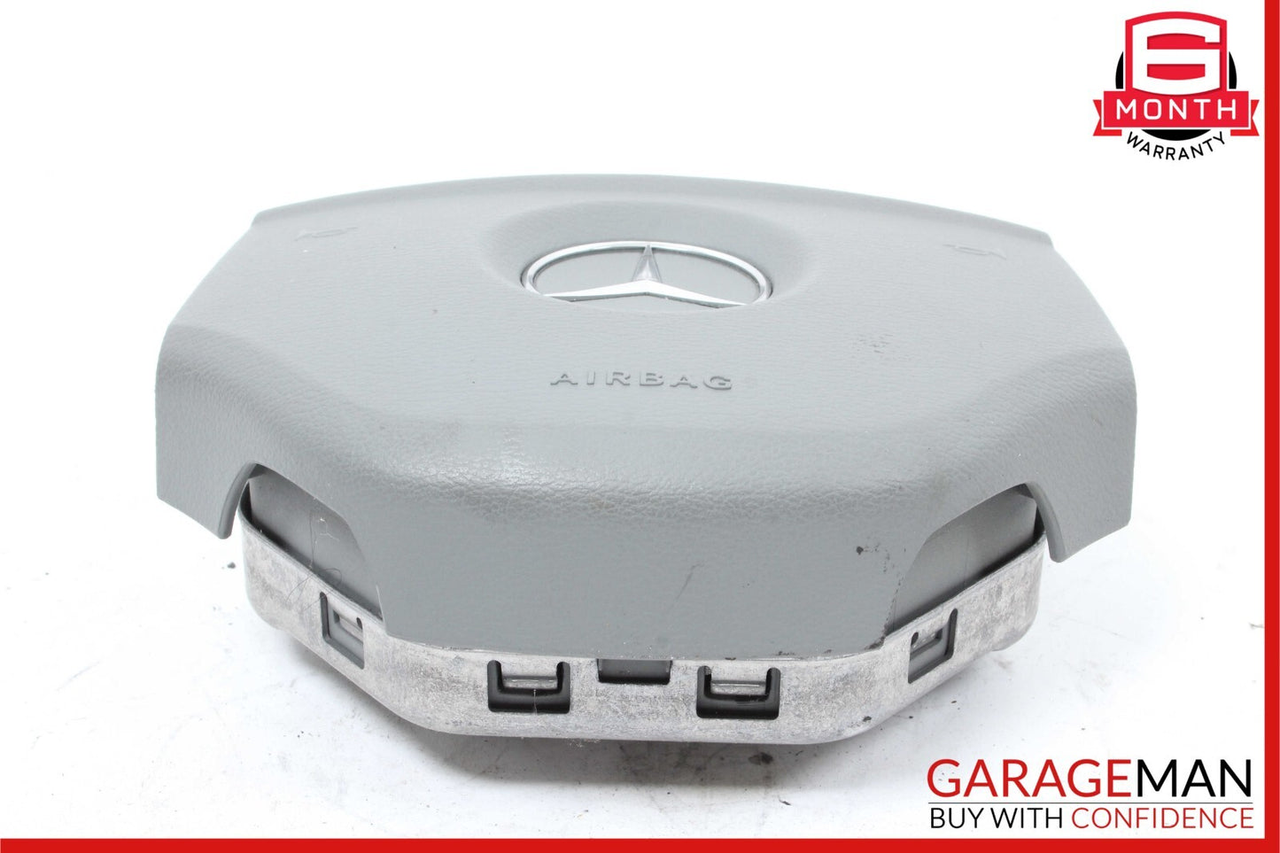 06-08 Mercedes R350 ML500 GL450 GL320 Driver Steering Wheel Airbag Air Bag Grey