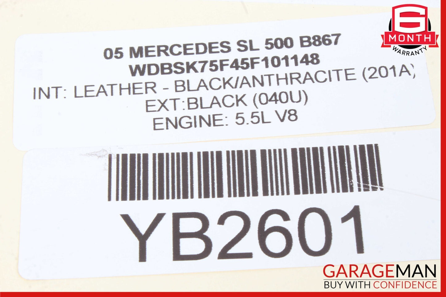 03-12 Mercedes R230 SL500 G500 CLK500 Steering Wheel Airbag Air Bag SRS OEM