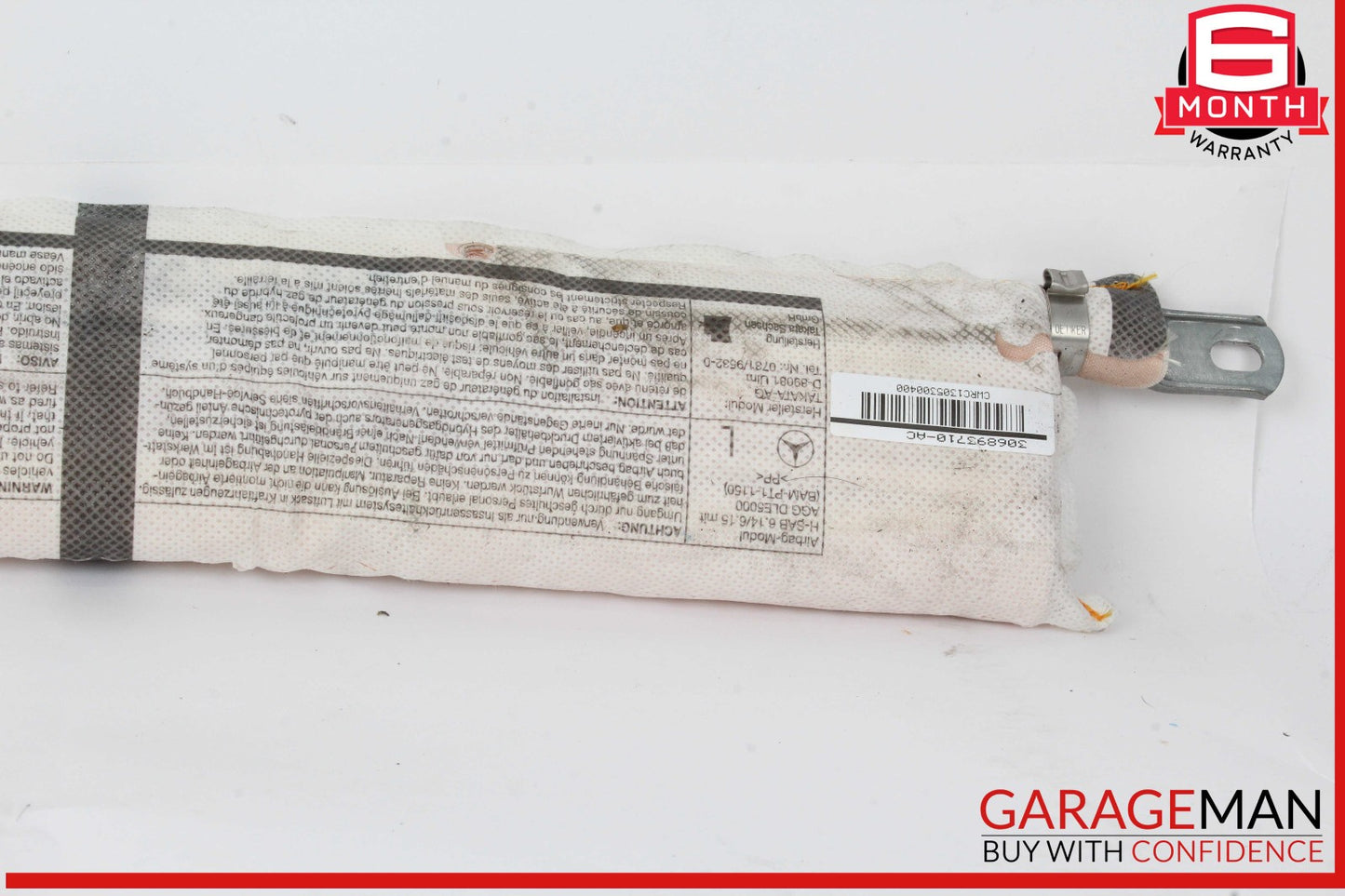 12-20 Mercedes R172 SLK350 SLC300 Door Airbag Left Driver Side 1728602502 OEM