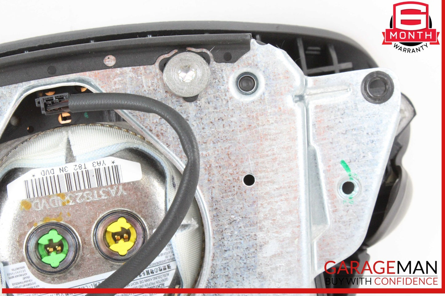 03-12 Mercedes W211 E350 Front Left Side Steering Wheel Airbag Air Bag Gray OEM