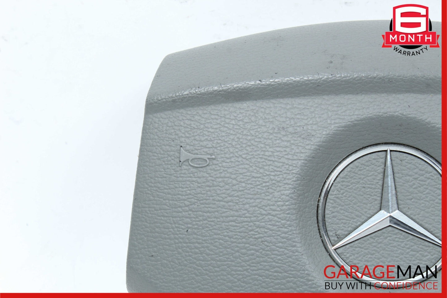 06-08 Mercedes X164 GL450 ML500 R350 Driver Steering Wheel Airbag Grey OEM