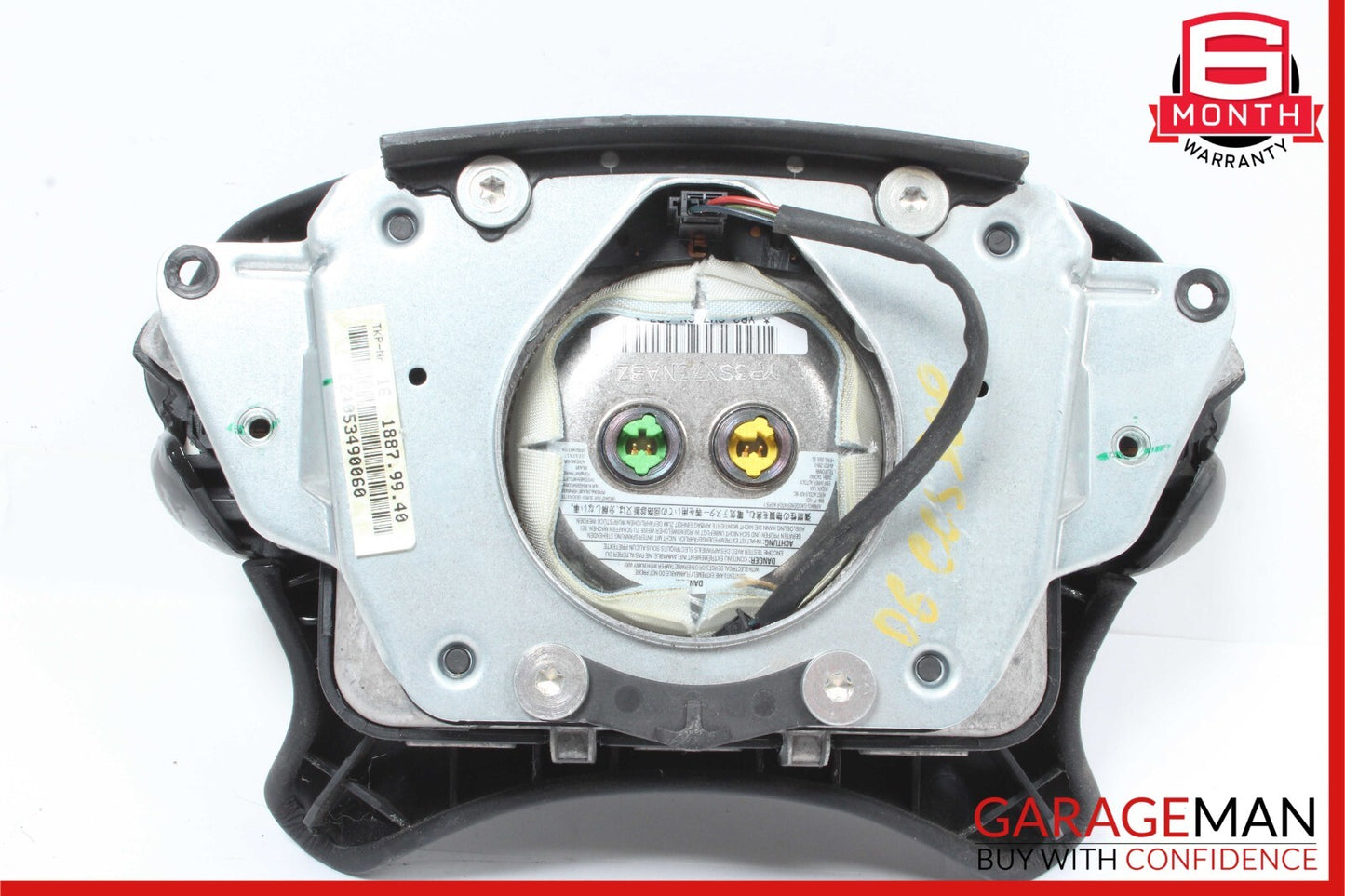 03-12 Mercedes SL500 CLS500 E350 Steering Wheel Airbag Air Bag Black