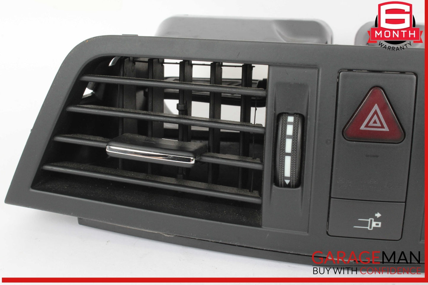 10-13 Mercedes W207 E550 Center Dash Hazard Light A/C AC Air Vent Trim Grille