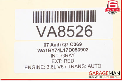07-15 Audi Q7 Airbag Air Bag SRS Restraint Control Module Unit 4L0959655B OEM