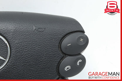 03-12 Mercedes W211 E550 CLK500 Steering Wheel Airbag Air Bag Black OEM