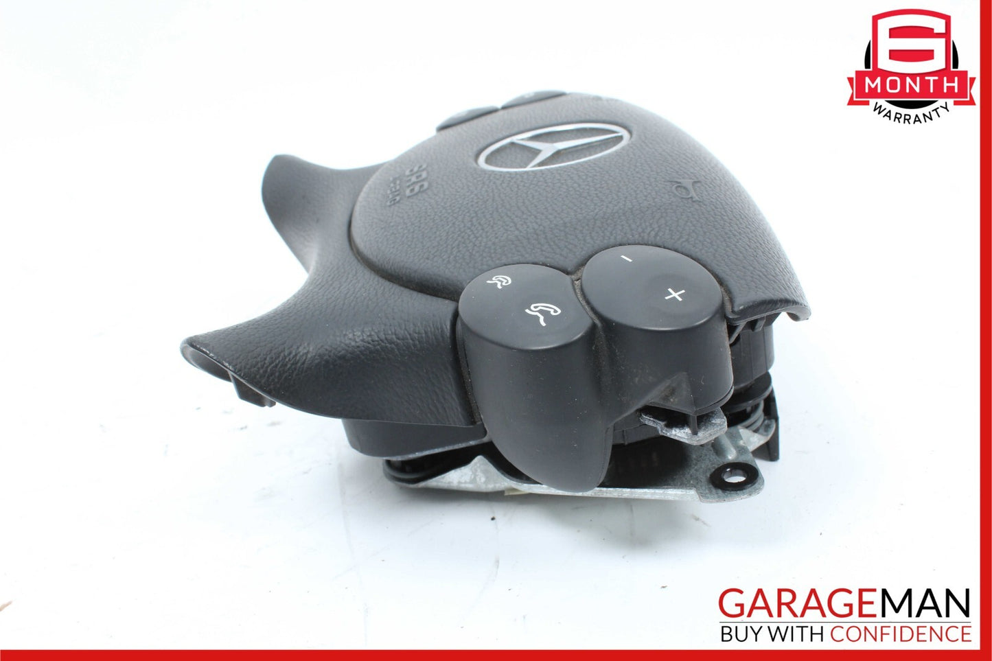 03-12 Mercedes W209 CLK55 AMG SL500 Steering Wheel Airbag Air Bag Black OEM