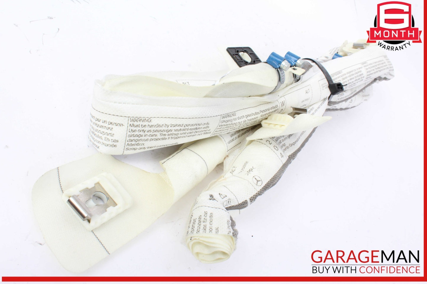 08-14 Mercedes W204 C250 CGI Right Side Roof Curtain Airbag Air Bag OEM