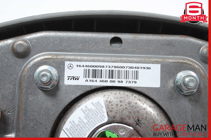 06-08 Mercedes R350 ML550 ML500 GL450 GL500 Steering Wheel Airbag Air Bag Grey
