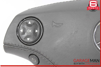 07-10 Mercedes W216 CL550 S550 Steering Wheel Airbag Air Bag Assembly Black OEM