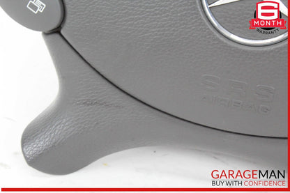 03-12 Mercedes W211 E350 Front Left Side Steering Wheel Airbag Air Bag Gray OEM