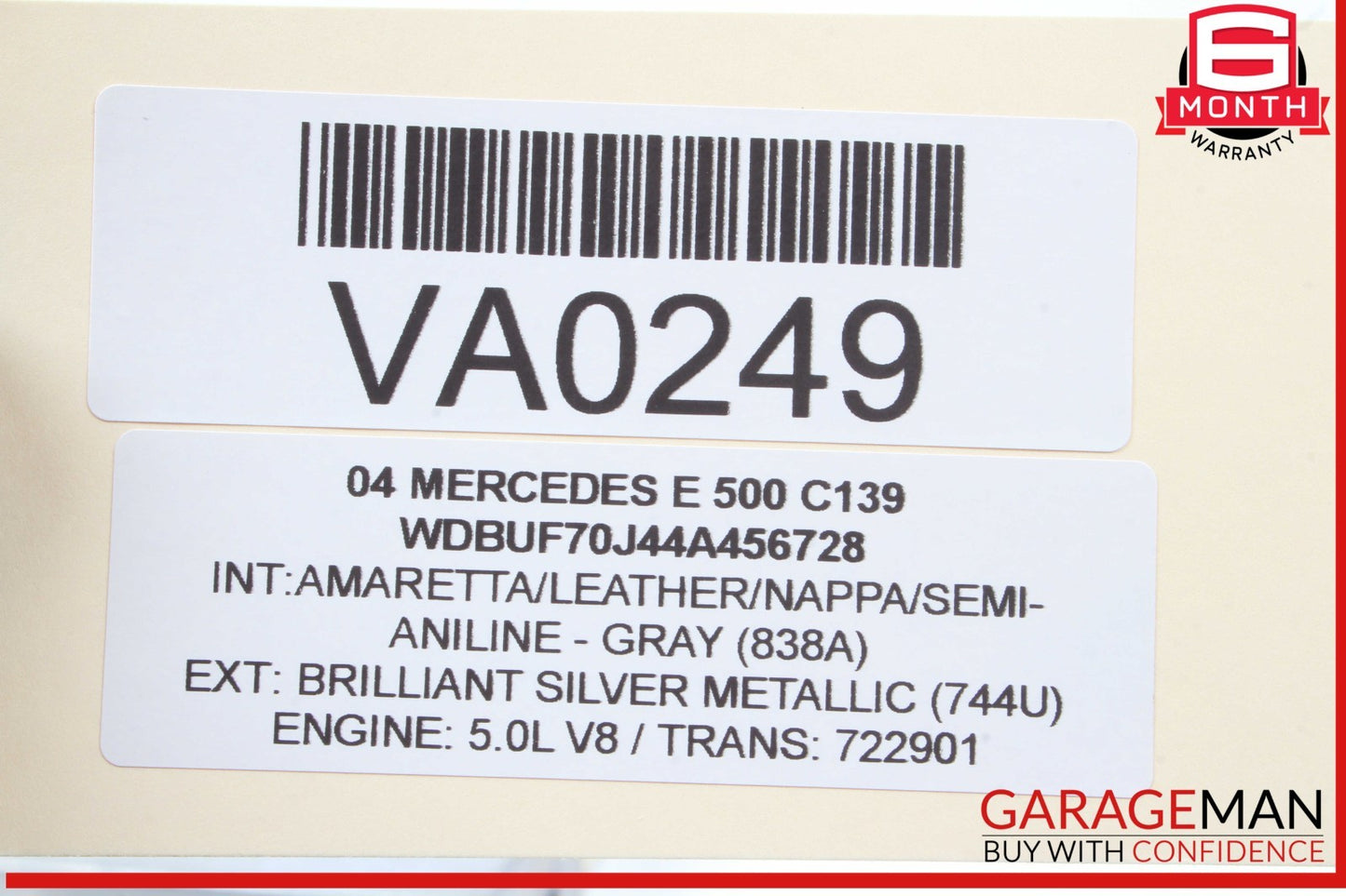 00-06 Mercedes W211 E500 S430 Voice Command Control Module 2408201526 OEM