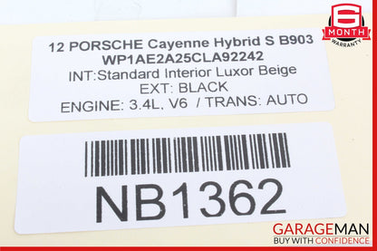 11-18 Porsche Cayenne Front Left Driver Side Seat Airbag 7P0880241 OEM