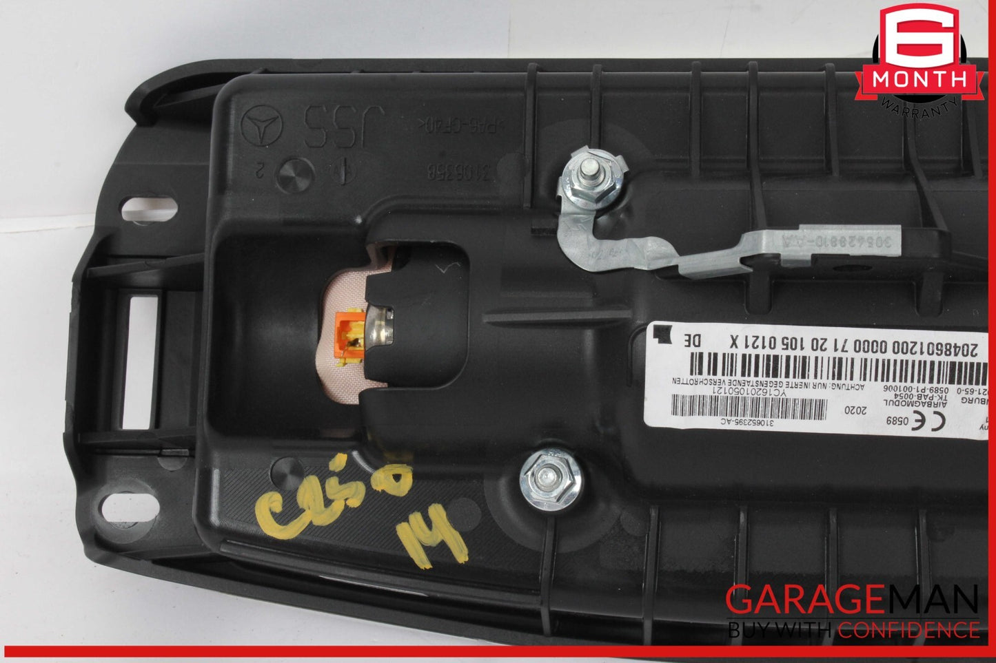 08-15 Mercedes W204 C250 C300 Front Right Passenger Side Dash Airbag