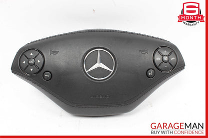 10-14 Mercedes W221 S550 CL550 Steering Wheel Airbag Air Bag Black OEM