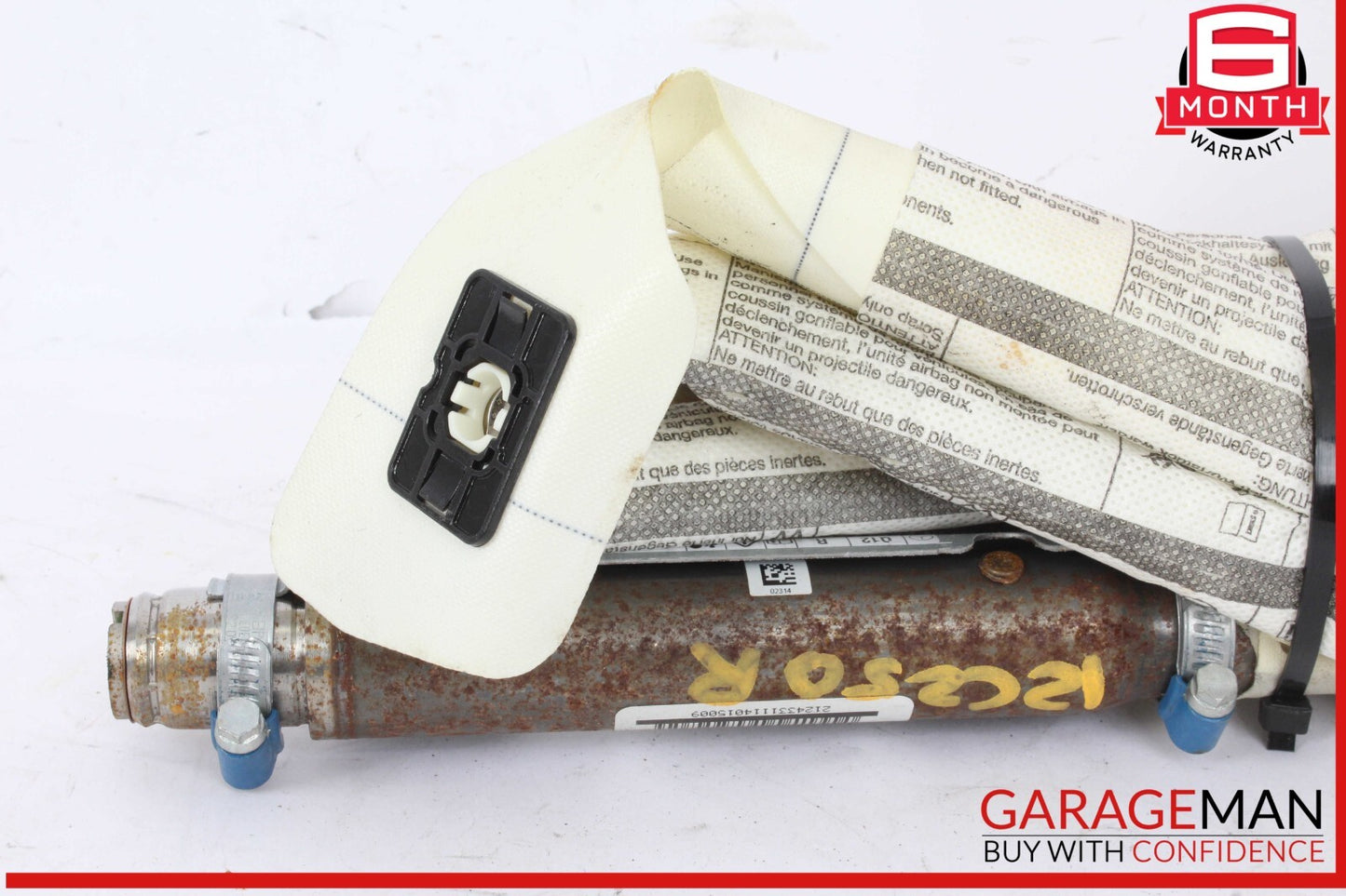 08-14 Mercedes W204 C250 C300 Right Side Roof Curtain Airbag Air Bag OEM
