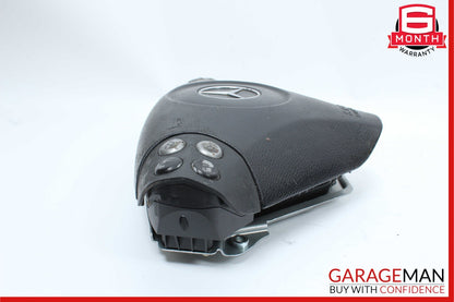 05-08 Mercedes R171 SLK280 C240 C350 Steering Wheel Air Bag Airbag Black OEM