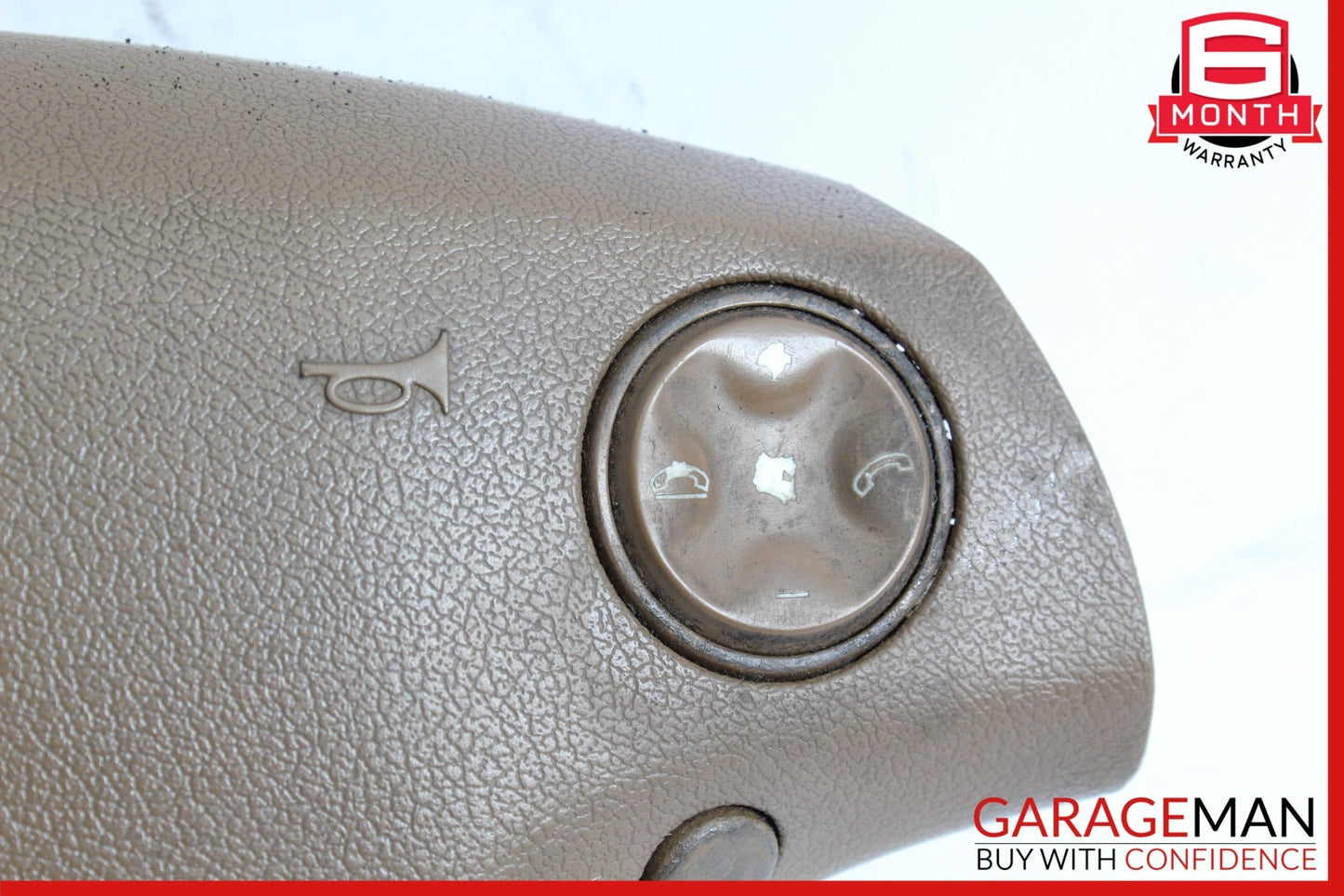 07-10 Mercedes W221 S550 S450 CL550 Steering Wheel Airbag Air Bag Brown OEM