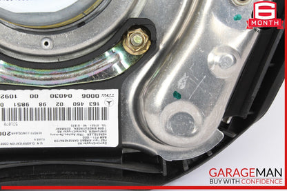 01-05 Mercedes W163 ML500 ML55 Steering Wheel Airbag Air Bag 1634600298 OEM