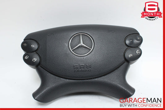 03-12 Mercedes W209 CLK320 CLS550 Steering Wheel Airbag Air Bag Black OEM